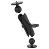 RAM® Double Ball Mount with 1/4"-20 Male Thread
