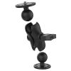 RAM® Double Ball Mount with 1/4"-20 Male Thread