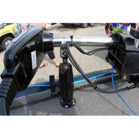 RAM® Trolling Motor Stabilizer with Strap Hose Clamp