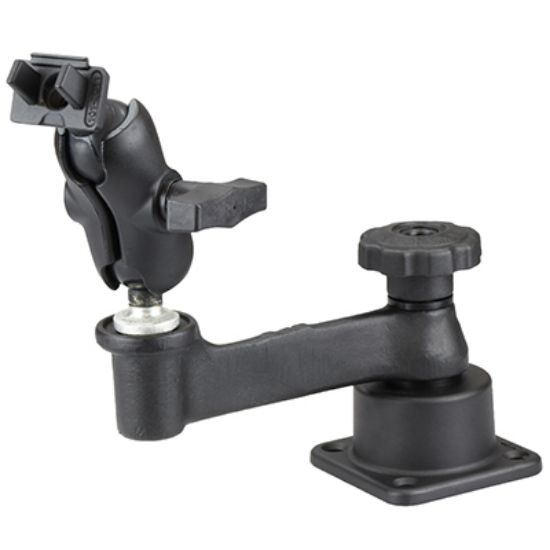 RAM Horizontal Swing Arm Mount for Lowrance Elite-5 Series