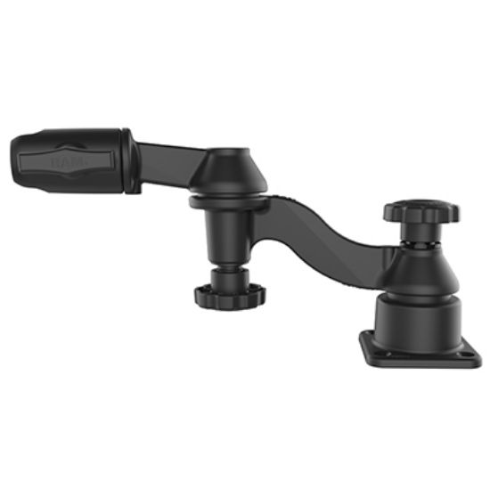 RAM® Horizontal 12" Swing Arm Mount with Socket Arm