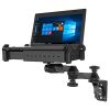 RAM® Tough-Tray™ Laptop Holder with Vertical Swing Arm Mount