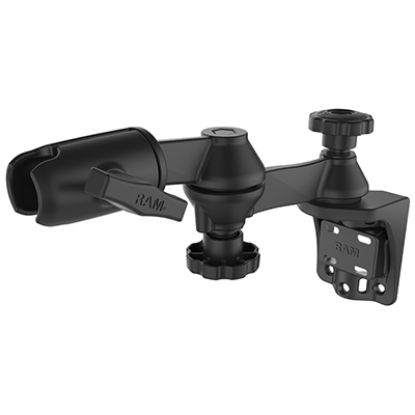 RAM® Vertical 12" Swing Arm Mount with Swivel Socket Arm