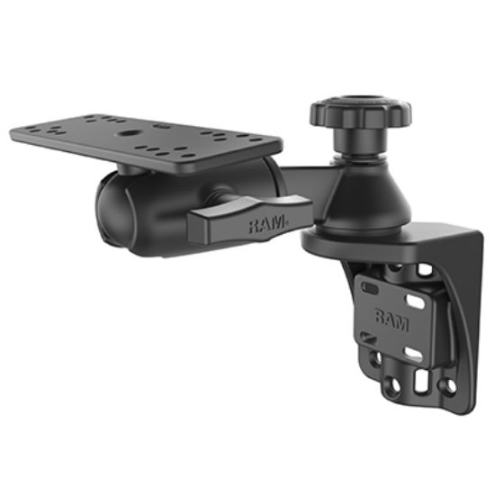 RAM® Vertical 6" Swing Arm Mount with Swivel Ball & Socket Joint