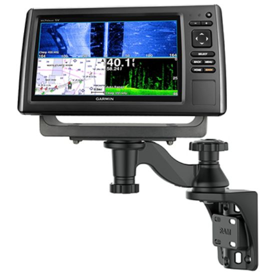 RAM® Vertical 6" Swing Arm Mount for Fishfinders & Plotters