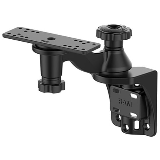 RAM® Vertical 6" Swing Arm Mount for Fishfinders & Plotters