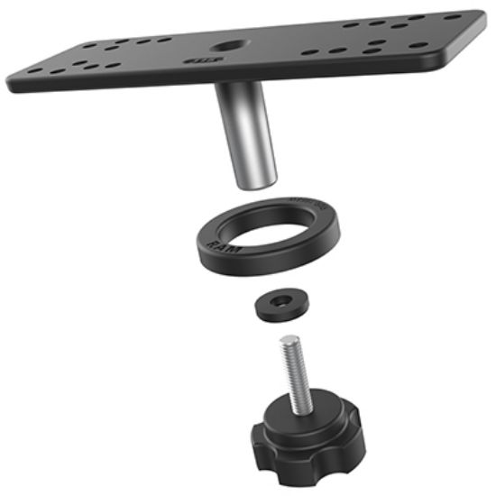 RAM® Rectangular Plate Adapter for Swing Arm Mounts