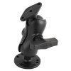 RAM® Double Ball Mount with Diamond Plate Adapter