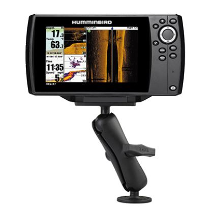 RAM® Drill-Down Double Ball Mount for Humminbird Helix 7
