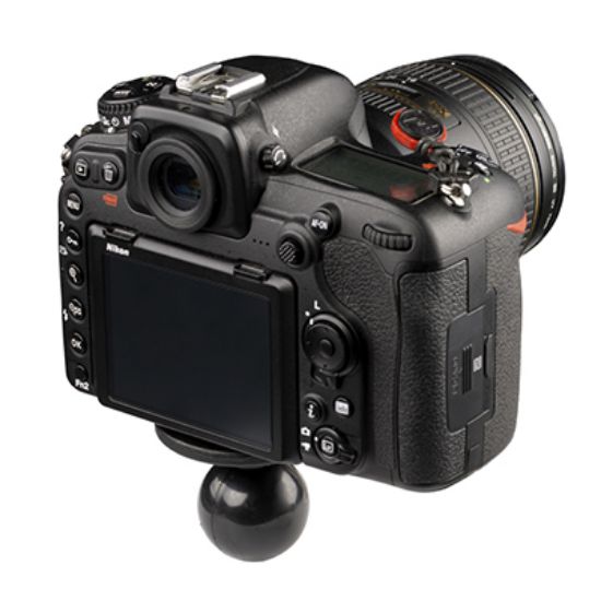 RAM® Ball Adapter with Round Plate and 1/4"-20 Threaded Stud