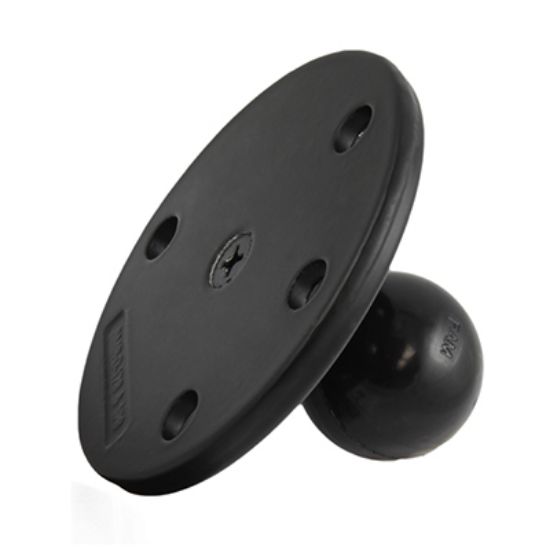 RAM® Large Round Plate with Ball and Steel Reinforced Bolt