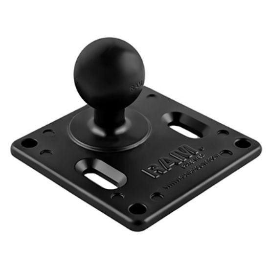 RAM® 75x75mm VESA Plate with Ball and Steel Reinforced Post