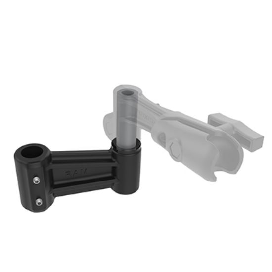 RAM® Short Swing Arm Extension with 1/2" NPT Post and 1/2" NPT Hole