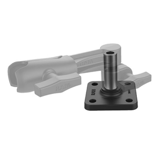 RAM® Horizontal Mounting Base with 1/2" NPT Post