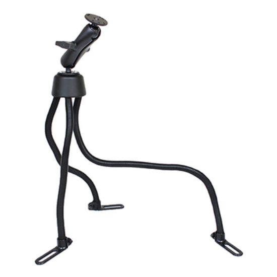 RAM® Pod™ III Double Ball Vehicle Mount with Round Plate