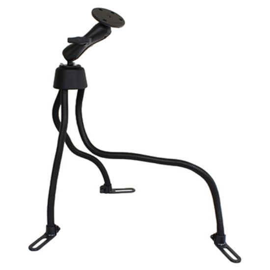 RAM® Pod™ III Double Ball Vehicle Mount with Large Round Plate