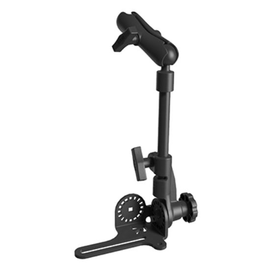 RAM® Pod HD™ Vehicle Mount with 12" Aluminum Rod and Double Socket Arm