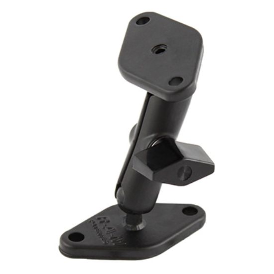 RAM® Double Ball Diamond Plate Mount