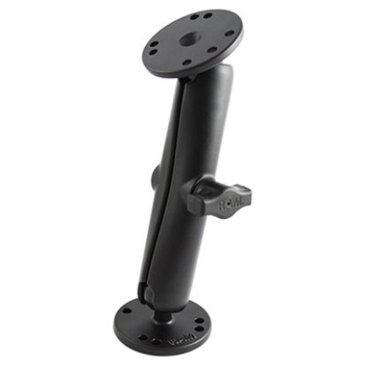 RAM® Universal Double Ball Mount with Two Round Plates