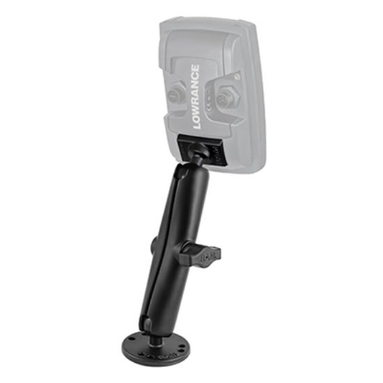 RAM® Double Ball Mount for Lowrance Elite-4 & Mark-4