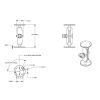 RAM® Double Ball Mount with Hardware for Garmin GPSMAP + More