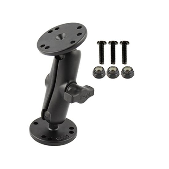 RAM® Double Ball Mount with Hardware for Garmin Striker + More