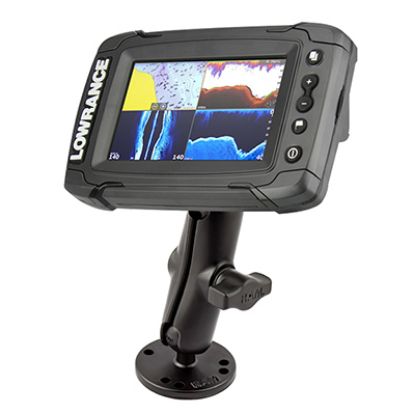 RAM® Double Ball Mount for Lowrance Elite-5 & Elite-7 Ti