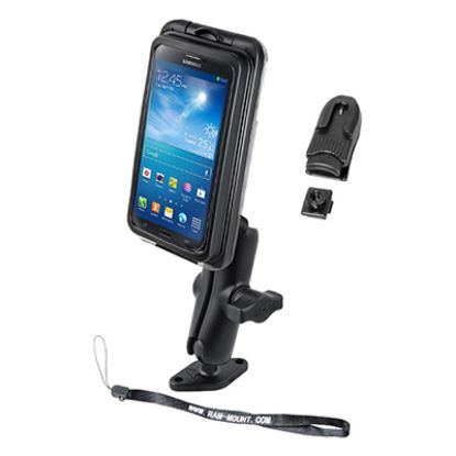 RAM® Aqua Box® Pro 20 with Double Ball Diamond Plate Mount