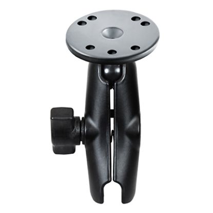 RAM® Double Socket Arm with Round Plate
