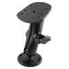 RAM® Drill-Down Double Ball Mount for Humminbird Piranha + More