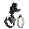 RAM® Strap Hose Clamp Mount with 1/4"-20 Camera Adapter