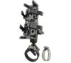 RAM® Finger-Grip™ Universal Mount with Strap Hose Clamp Base