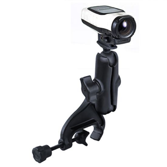RAM® Double Ball Yoke Clamp Mount with Garmin VIRB™ Camera Adapter