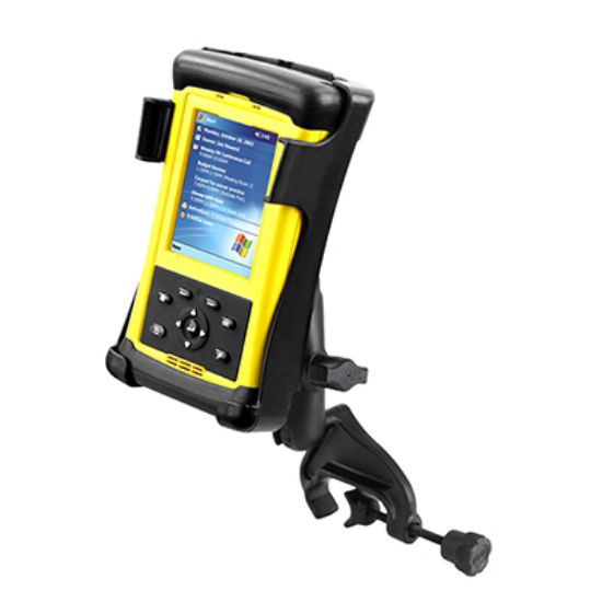 RAM® Double Ball Yoke Clamp Mount for Trimble TDS Recon