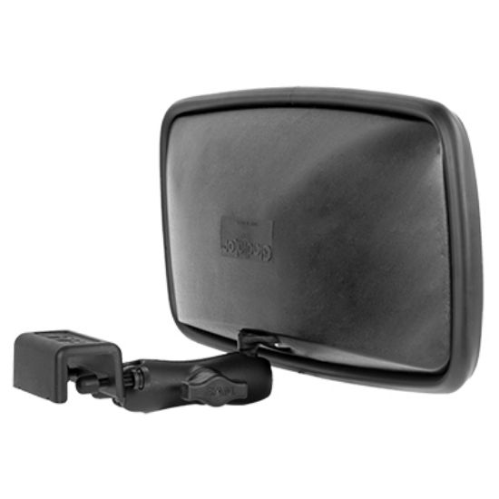 RAM® Double Ball Glare Shield Clamp Mount with Ski Mirror Adapter