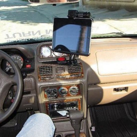 RAM® Drill-Down Mount with RAM® Latch-N-Lock™ for Apple iPad Gen 1 & 2