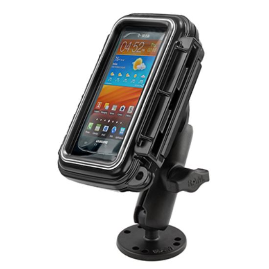 RAM® Aqua Box® Medium Device Mount with Drill-Down Base