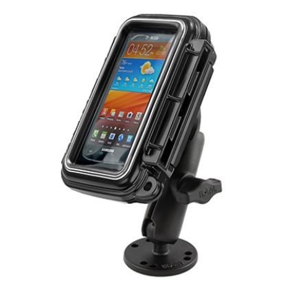 RAM® Aqua Box® Medium Device Mount with Drill-Down Base