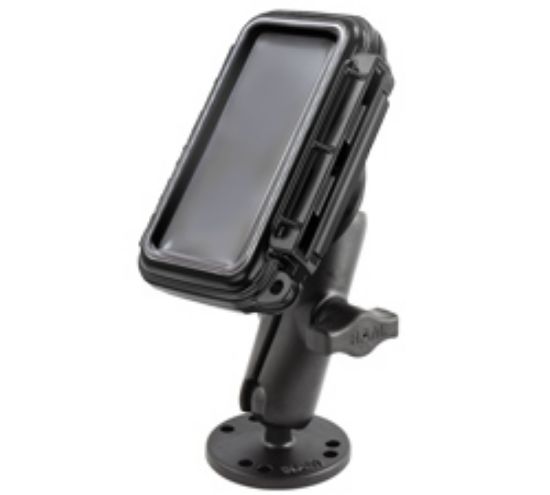 RAM® Aqua Box® Small Device Mount with Drill-Down Base