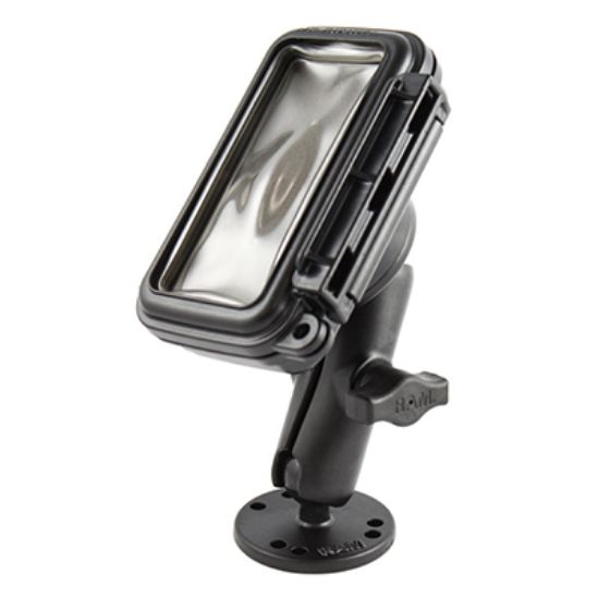 RAM® Aqua Box® Small Device Mount with Drill-Down Base