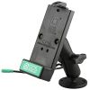GDS® Powered Phone Dock with Drill-Down Double Ball Mount