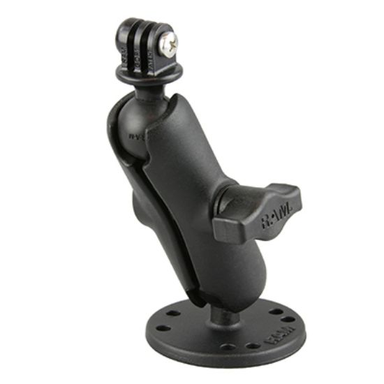 RAM® Drill-Down Mount with Universal Action Camera Adapter