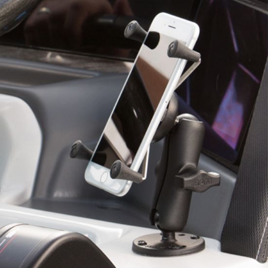 RAM® X-Grip® Phone Mount with Drill-Down Base