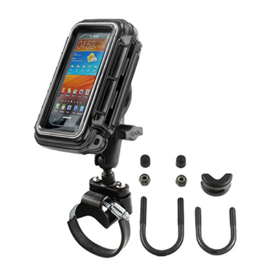 RAM® Aqua Box® ATV/UTV Rail Mount for Medium Devices