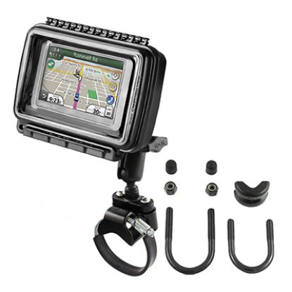 RAM® Aqua Box® ATV/UTV Rail Mount for Medium-Wide Devices