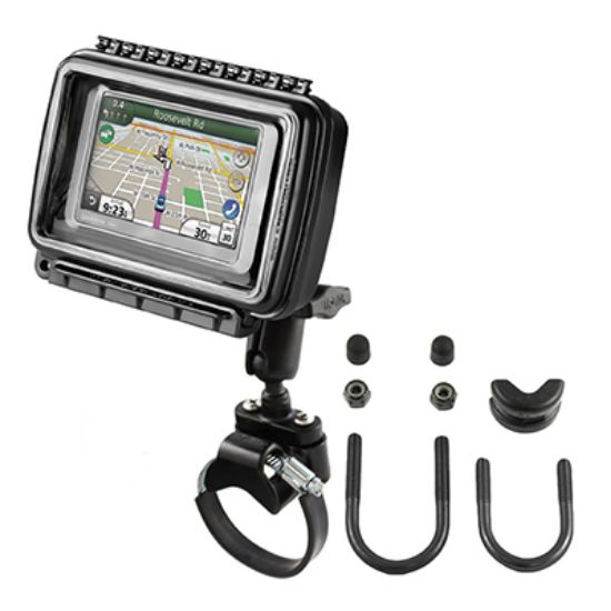 RAM® Aqua Box® ATV/UTV Rail Mount for Medium-Wide Devices