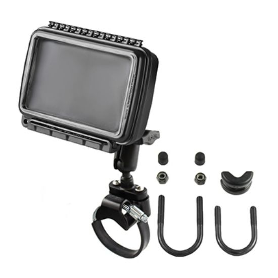 RAM® Aqua Box® ATV/UTV Rail Mount for Medium-Wide Devices