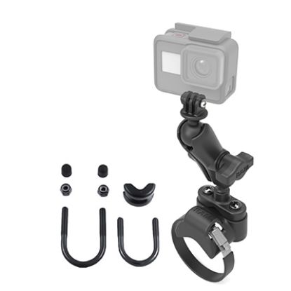 RAM® ATV/UTV Handlebar U-Bolt Mount with Action Camera Adapter