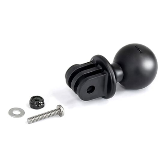 RAM® Handlebar U-Bolt Double Ball Mount with Action Camera Adapter