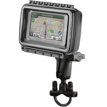 RAM® Aqua Box® with Handlebar U-Bolt Mount for Medium-Wide Devices